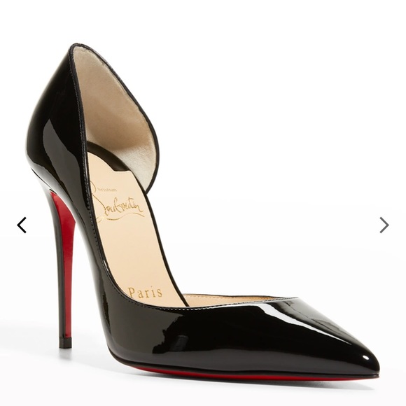 Christian Louboutin Shoes - Christian Louboutin Iriza Patent Open-side pump